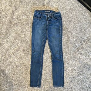 Express Blue Women's Jeans/Jeggings Mid Rise